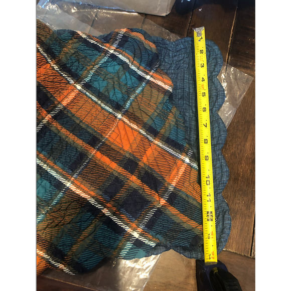 NWT Target Troy Plaid‎ Cotton Machine Washable Thanksgiving Holiday Runner 14x51 - Picture 9 of 9